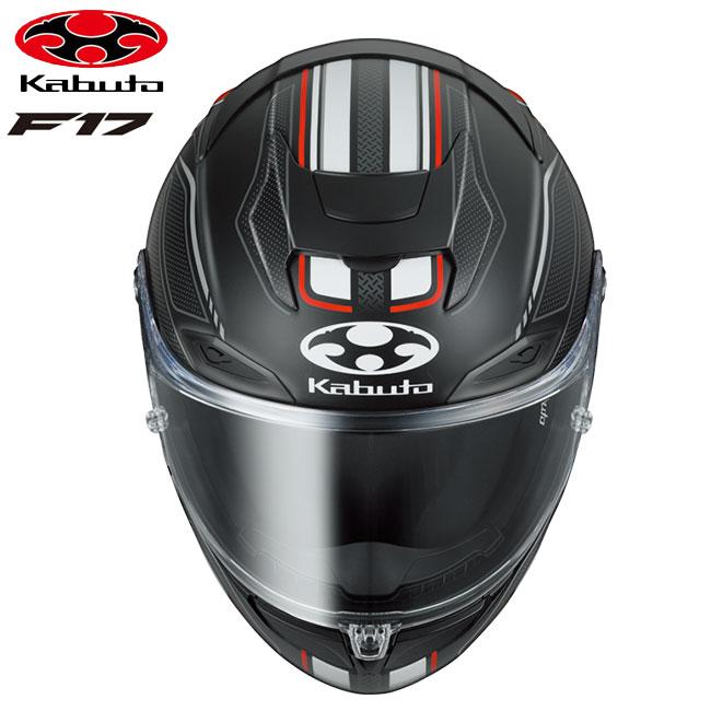 OGK Kabuto KABUTO F-17 FORTE フォルテ フラットブラックレッド XL 