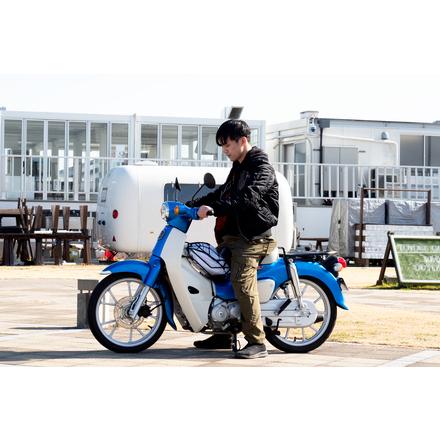 WW製 スーパーカブ110 センターバスケット wca-bsk-3 ブラック 8BJ-JA59 バイク積載 荷台 ミニネット付属 | ワールドウォーク | 13