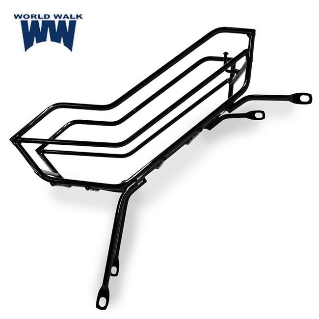 WW製 スーパーカブ110 センターバスケット wca-bsk-3 ブラック 8BJ-JA59 バイク積載 荷台 ミニネット付属 | ワールドウォーク | 03