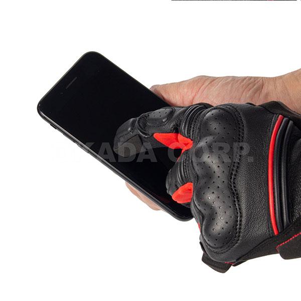 alpinestars/アルパインスターズ 3501723 PHENOM LEATHER GLOVE L グローブ 本革 プロテクター バイク スマホタッチ ゴートスキン ヤギ革 フルレザー シンプル_4