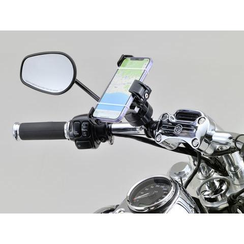 DAYTONA（デイトナ） 在庫有 バイク用スマートフォンホルダー3