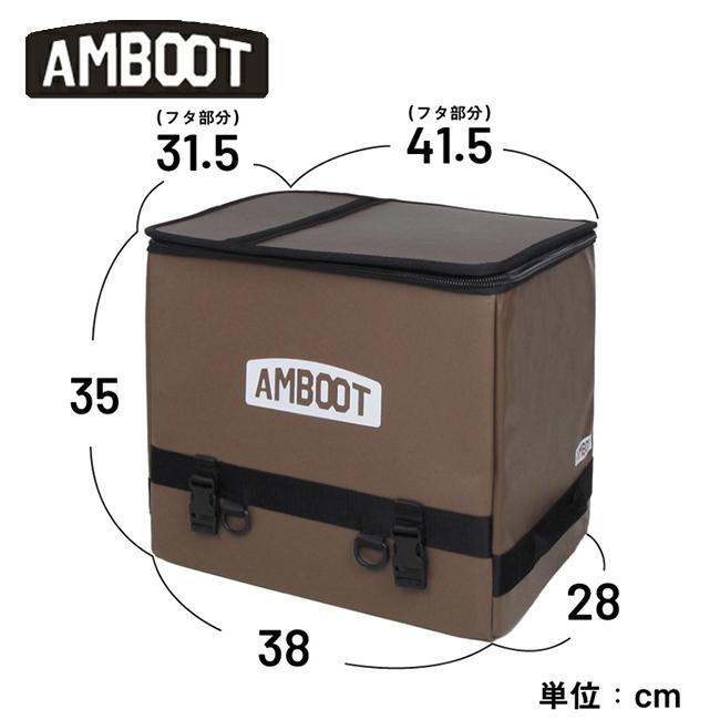 送料無料 AMBOOT アンブート リヤボックス AB-RB01-RE レッド バイク用