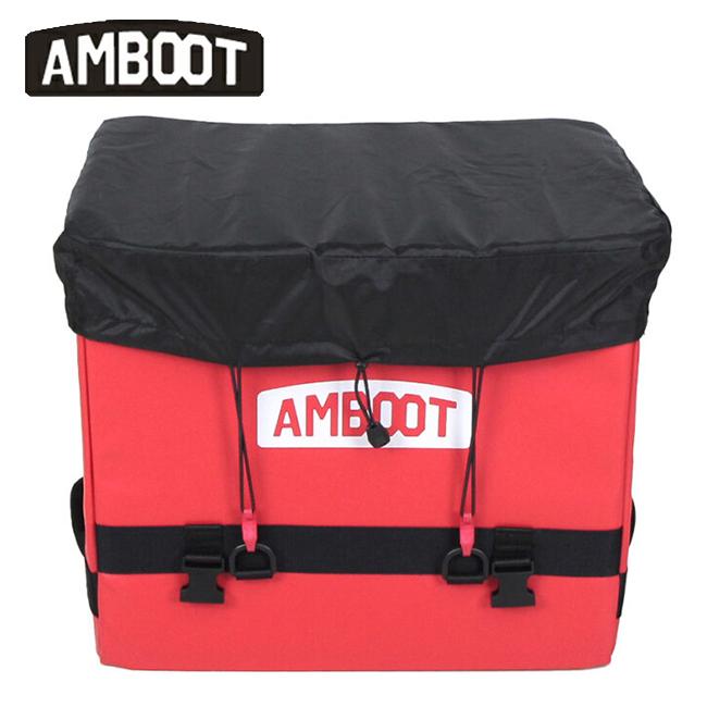 送料無料 AMBOOT アンブート リヤボックス AB-RB01-RE レッド バイク用