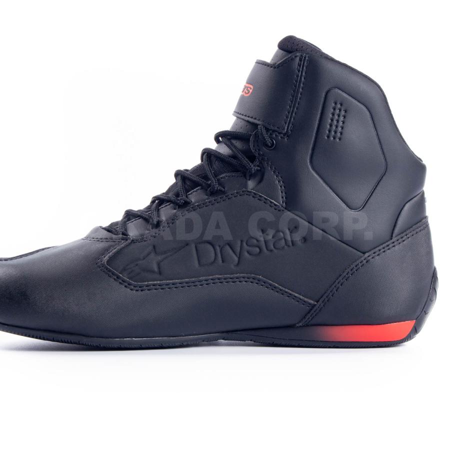 送料無料 アルパインスターズ FASTER-3 SHOE DRYSTAR 105 BLACK COOL GRAY ファスター3 ライディングシューズ バイク ショートブーツ スニーカー_4