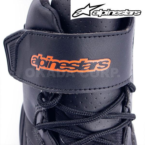 送料無料 アルパインスターズ FASTER-3 SHOE DRYSTAR 105 BLACK COOL GRAY ファスター3 ライディングシューズ バイク ショートブーツ スニーカー_6