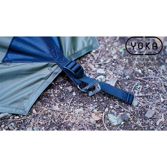 YOKA 地震対策 YOKA/ヨカ テント YOKA TIPI TYPE2 ダークカーキ色