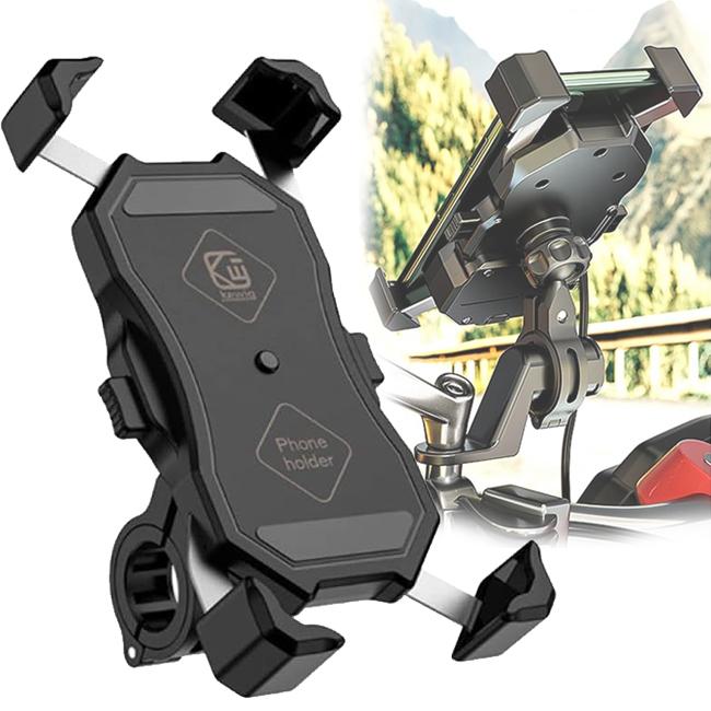 iPhone用スマートフォンホルダー ブラック スマホホルダー ロックアップスマートフォンホルダー ブラック