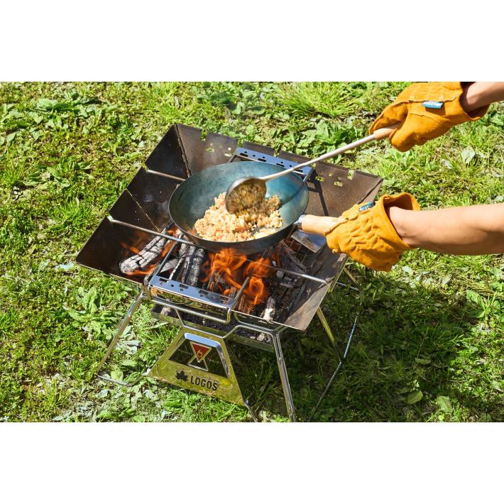 LOGOS（ロゴス） 81062268 鉄の職人中華鍋 フライパン 蓄熱性 中華料理