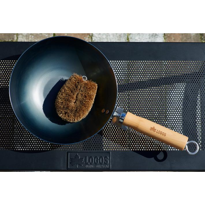 LOGOS（ロゴス） 81062268 鉄の職人中華鍋 フライパン 蓄熱性 中華料理