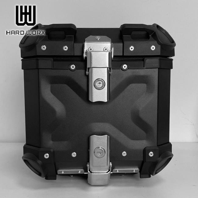HARD WORX/ハードワークス アルミトップケース HXNE40B BLACK 40L 縦
