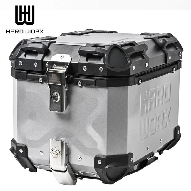 HARD WORX/ハードワークス アルミトップケース HXNE40S SILVER HARD WORX/ハードワークス アルミトップケース HXNE40S SILVER