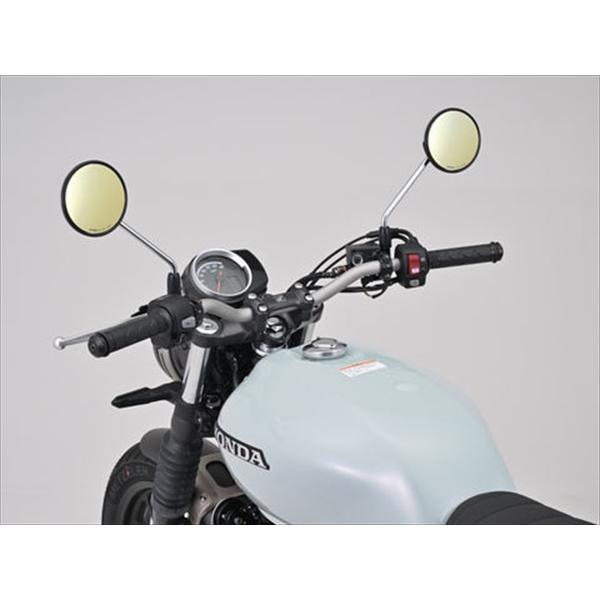 DAYTONA（デイトナ） ハイビジ貼り付けタイプミラー HONDA3 ゴールド