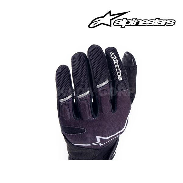 alpinestars/アルパインスターズ 3574018 ATOM GLOVE サイズL アトム ストリート プロテクター グローブ バイク スマホ対応 ツーリング レザー ショート CEの画像