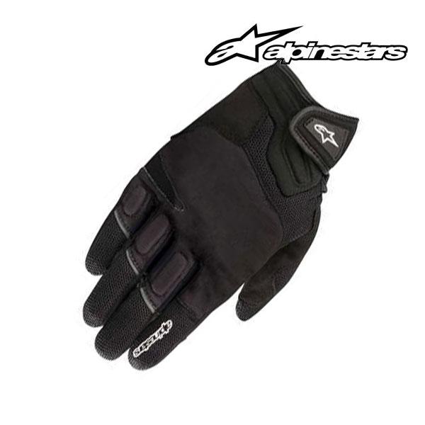 alpinestars/アルパインスターズ 3574018 ATOM GLOVE サイズS アトム ストリート プロテクター グローブ バイク スマホ対応 ツーリング レザー ショート CEの画像