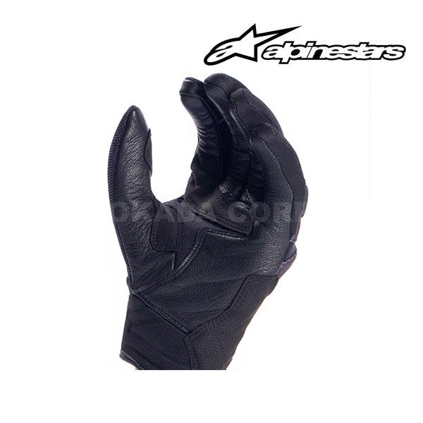 alpinestars/アルパインスターズ 3574018 ATOM GLOVE サイズXL アトム ストリート プロテクター グローブ バイク スマホ対応 ツーリング レザー ショート CEの画像
