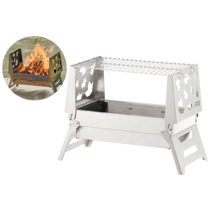 在庫有 LOGOS/ロゴス 81063000 たき火BBQベース MAKIBI料理 スマート収納 ステンレス ゴトク焼網 薪 バーベキュー キャンプ アウトドア new LOGOS（ロゴス） 在庫有 81063000 たき火BBQベース MAKIBI料理