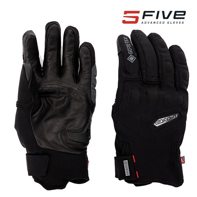FIVE バイク冬用プロテクター付きグローブ 黒 FIVE バイク冬用プロテクター付きグローブ 黒
