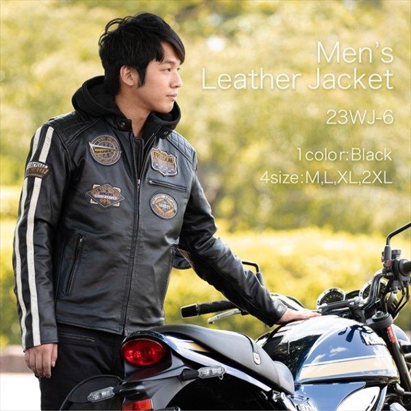 最終特価　新品 デグナー　レザージャケット　XL デグナークラシックブランド 秋冬 送料無料 XL/ブラック デグナー