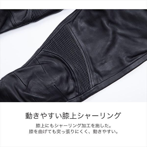 秋冬 送料無料 L/ブラック デグナー/DEGNER DP-39 メンズ プロテクター カップ付レザーパンツ_10