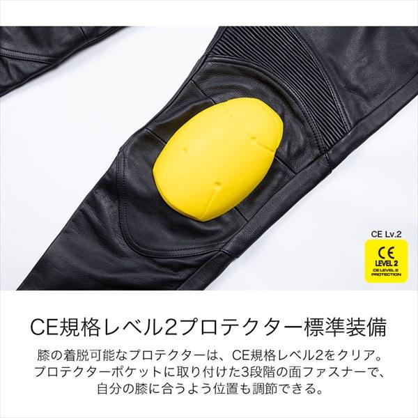 秋冬 送料無料 L/ブラック デグナー/DEGNER DP-39 メンズ プロテクター カップ付レザーパンツ_7