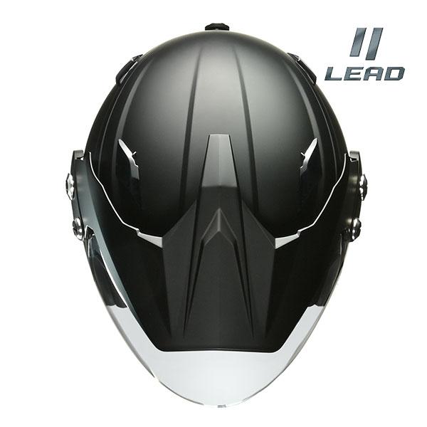 LEAD/リード工業 X-AIR RAZZO-V マットブラック XLサイズ 61-62cm未満 ジェット ヘルメット バイク アドベンチャー UVカット ABS 全排気量対応｜horidashi｜05