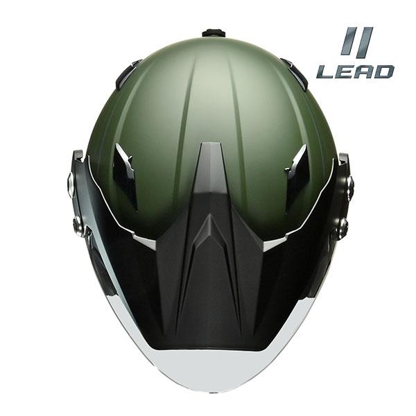 リード工業 LEAD/リード工業 X-AIR RAZZO-V マットグリーン L リード工業 LEAD/リード工業 X-AIR RAZZO-V マットグリーン L