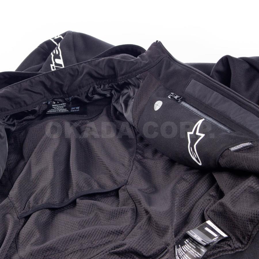 納期未定 入荷後発送 10BLACK/L alpinestars/アルパインスターズ クロームフーディーアジア 4207021の画像