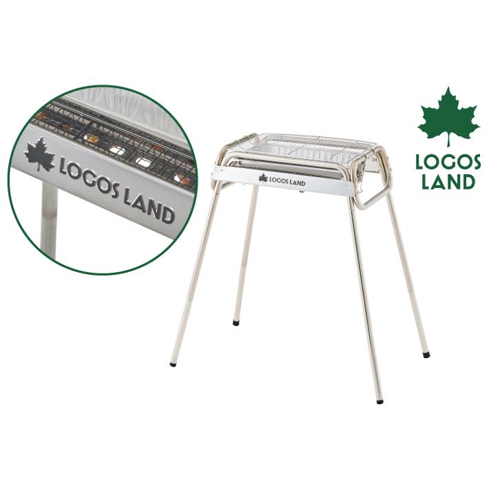 LOGOS ロゴス FDチューブラルグリル 折りたたみ BBQコンロ 新品未使用 LOGOS（ロゴス） 在庫有 LOGOS LAND チューブラルグリル M 81060720 お