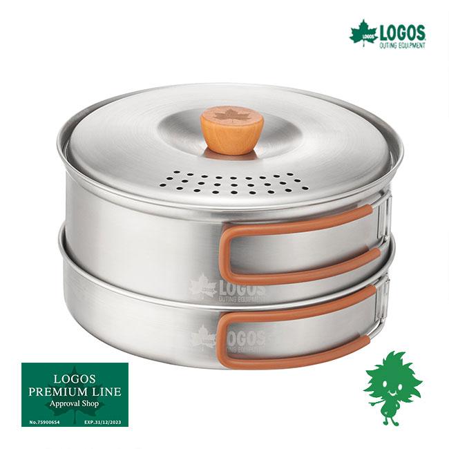 LOGOS/ロゴス 81242010 ステンレスファミリークッカー クッキング用品 食器 ソロキャンプ やかん ヤカン 鍋 炒める 焼く 煮る 茹でる キッチングッズ LOGOS（ロゴス） 81242010 ステンレスファミリークッカー クッキング