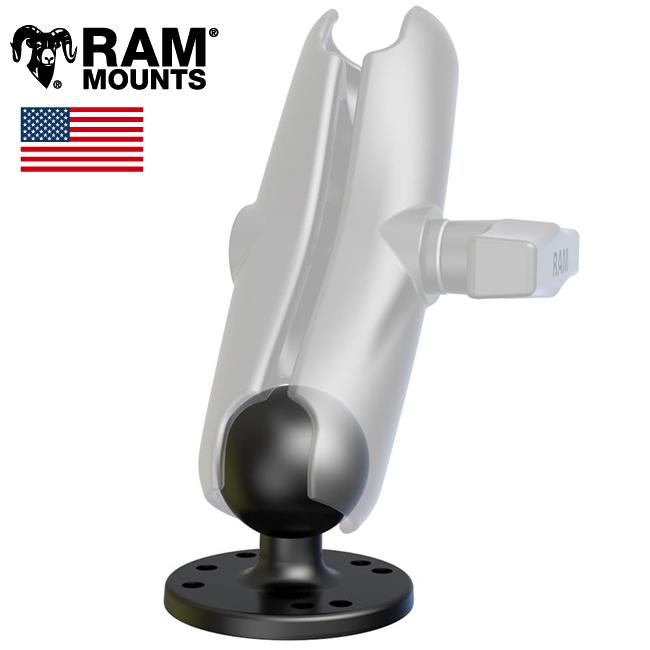 RAM MOUNTS ラムマウント AMPSホールラウンドベース RAM-202U 1.5