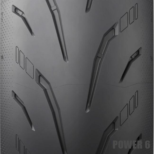 ミシュラン/MICHELIN POWER6 パワー6 120/70ZR17＆190/50ZR17 フロント