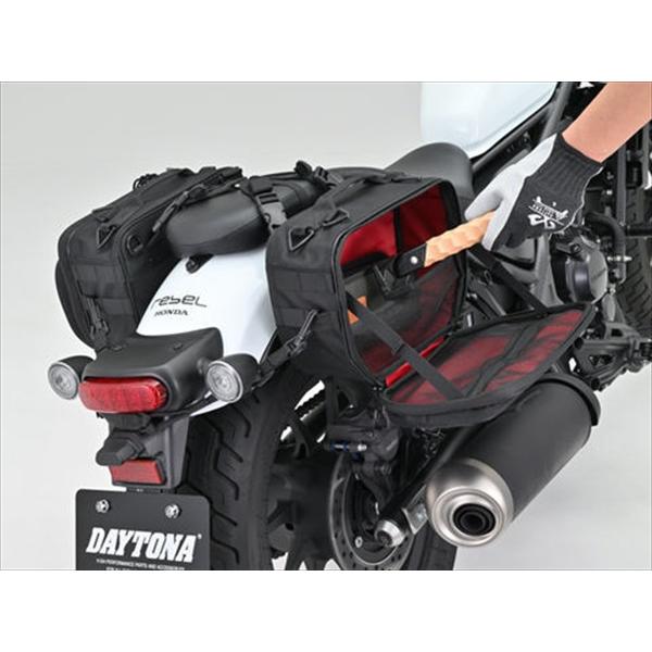 DAYTONA（デイトナ） 送料無料 DHS-42 振り分けサイドバッグ 9L＆9L