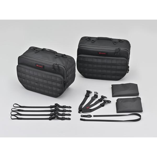 DAYTONA（デイトナ） 送料無料 DHS-43 振り分けサイドバッグ 18L＆18L