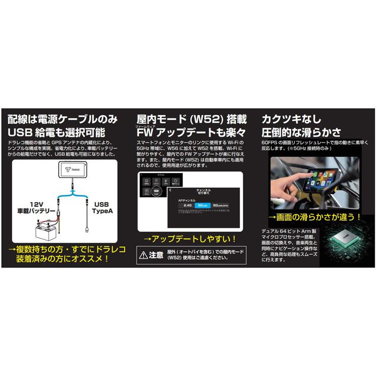 TANAX（タナックス） 保護フィルムセット スマートライドモニター AIO