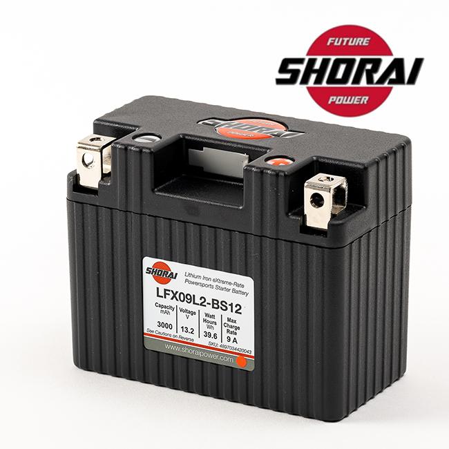 SHORAI 在庫有 SHORAI/ショーライ LFX09L2-BS12 ユアサ互換 YTX4L-BS