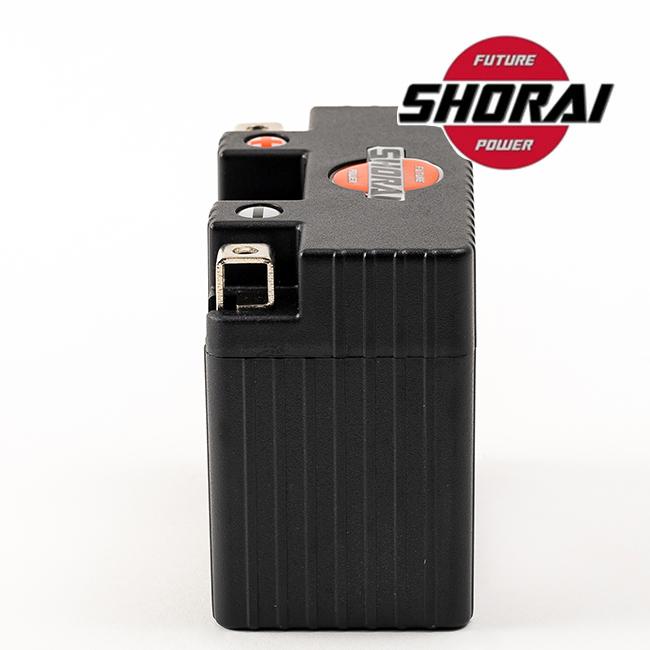在庫有 SHORAI/ショーライ LFX14A2-BS12 ユアサ互換 YT7B-BS YB9-B GT7B-4 リン酸 超小型 超軽量 バイク用 3年保証 メンテナンスフリー リチウムバッテリーの画像