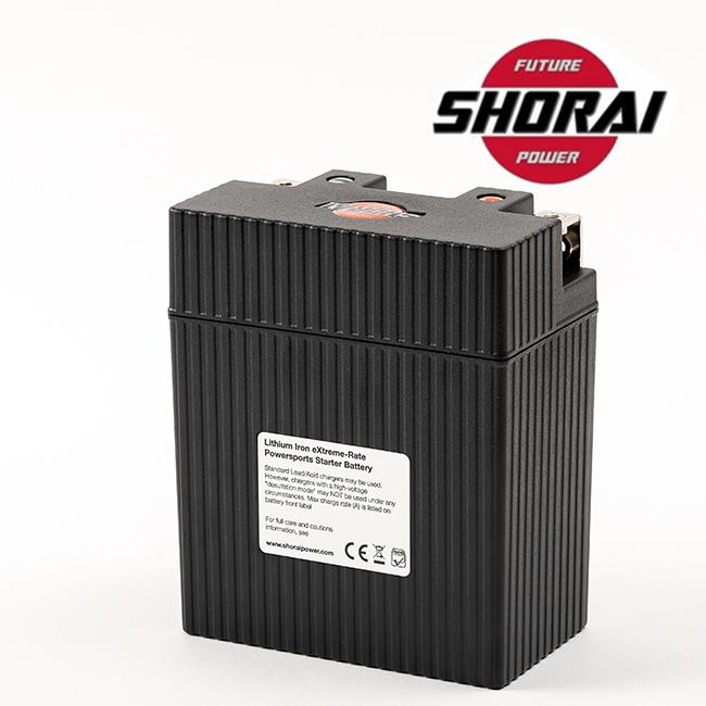 在庫有 SHORAI/ショーライ LFX14A5-BS12 ユアサ互換 YB14-B2 YB14A-A2 リン酸 超小型 超軽量 高耐久性 バイク用 3年保証 メンテナンスフリー リチウムバッテリーの画像
