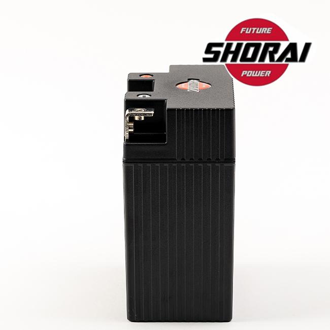 在庫有 SHORAI/ショーライ LFX14A5-BS12 ユアサ互換 YB14-B2 YB14A-A2 リン酸 超小型 超軽量 高耐久性 バイク用 3年保証 メンテナンスフリー リチウムバッテリーの画像
