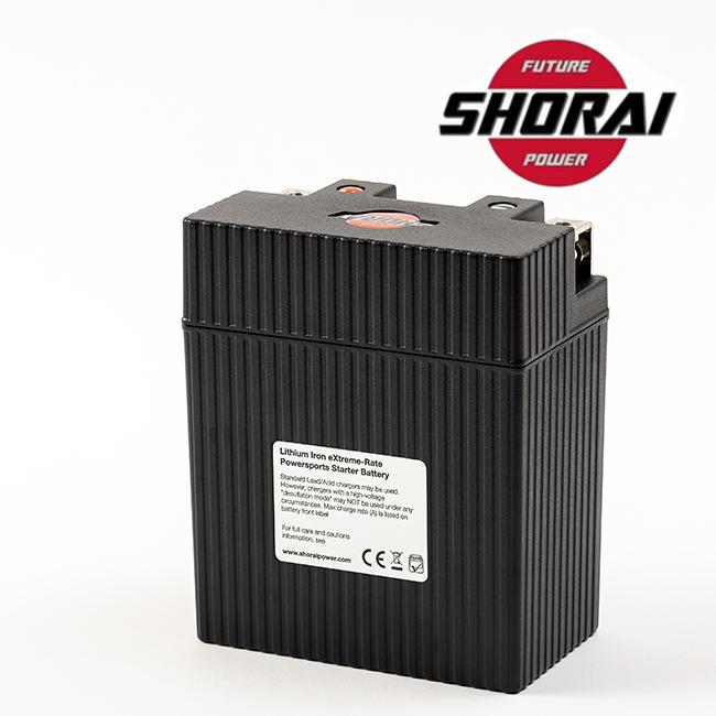 在庫有 SHORAI/ショーライ LFX14L5-BS12 ユアサ互換 YB14L-B2 YB14L-A2 リン酸 超小型 超軽量 高耐久性 バイク 3年保証 メンテナンスフリー リチウムバッテリーの画像