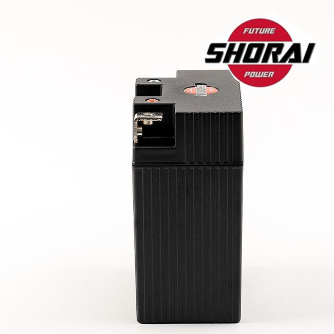 在庫有 SHORAI/ショーライ LFX14L5-BS12 ユアサ互換 YB14L-B2 YB14L-A2 リン酸 超小型 超軽量 高耐久性 バイク 3年保証 メンテナンスフリー リチウムバッテリーの画像