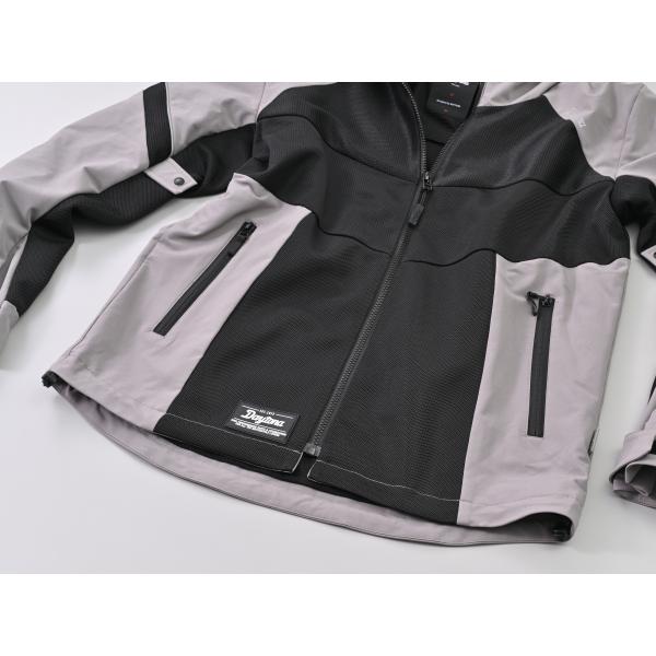 DAYTONA（デイトナ） ブラックグレー/2XL 送料無料 DJ-010 ハーフ