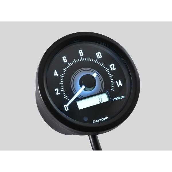 モ*ト様 DAYTONA/デイトナ★48φ電気式タコメーター・電圧計★15000 DAYTONA（デイトナ） 送料無料 VELONA 電気式タコメーター Φ60