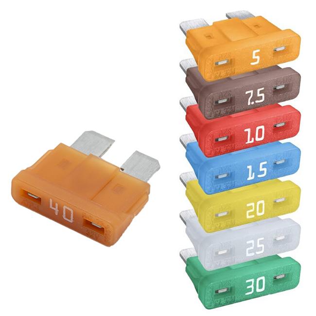 在庫有 グローヒューズ平型ヒューズ LED ATP-L40 40アンペア ベージュ