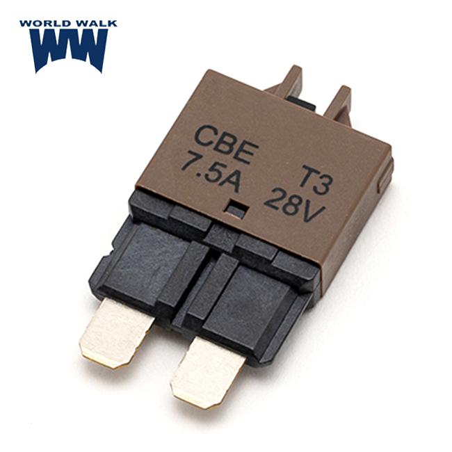 在庫有 インスペクタヒューズ ブレーカー平型ヒューズ CBE3-0528 7.5