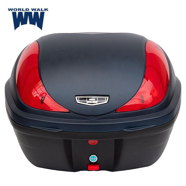ワールドウォーク PCX純正色塗装リアボックス キャリアセット マットスーツブルーメタリック wca-32-hwb32-10_msbmの画像