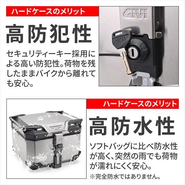 GIVI（ジビ） 送料無料 OBKE42A TREKKER OUTBACK EVO 42L リアボックス