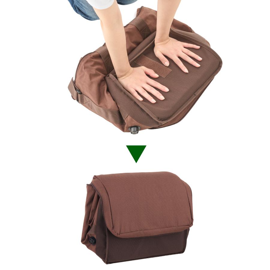 LOGOS/ロゴス 81670831 セルフインフレートクーラーL 膨らむ断熱材 保冷力抜群 ソフトクーラー アウトドア キャンプ ピクニック ポケット付き LOGOS（ロゴス） 81670831 セルフインフレートクーラーL 膨らむ断熱材