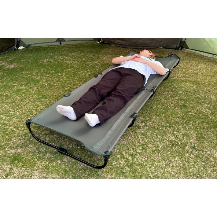 在庫有 LOGOS/ロゴス 73178018 neos イージーセットコット フレーム組立て不要 ローコット 荷物置 ベンチ 簡単設営 耐摩耗性 YKK ループ付き ポケット LOGOS（ロゴス） 在庫有 73178018 neos イージーセットコット フレーム