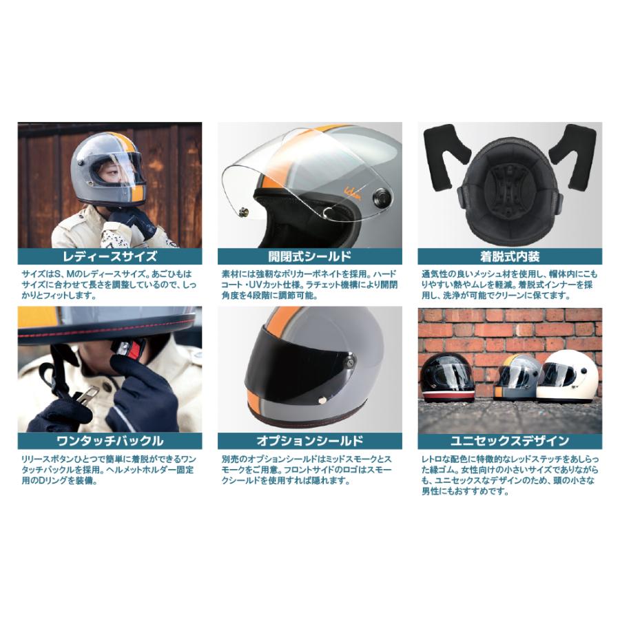 リード工業 LEAD/リード工業 Klein フルフェイス ヘルメット Sサイズ
