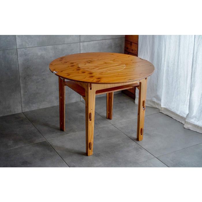 YOKA YOKA/ヨカ SHICHIRIN TABLE 七輪テーブル 針葉樹合板 天板 YOKA YOKA/ヨカ SHICHIRIN TABLE 七輪テーブル 針葉樹合板 天板
